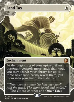 Land Tax M Wilds of Eldraine: Enchanting Tales 9 NM Magic MTG Normal - Image 1