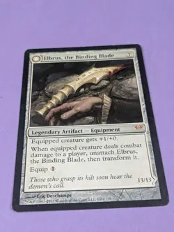 MTG Magic: Dark Ascension: Elbrus, the Binding Blade #147ab/158 Mythic - LP - Image 1