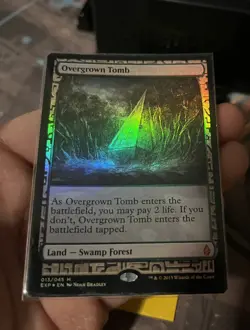 MTG English Overgrown Tomb NM Foil Zendikar Expeditions - Image 3