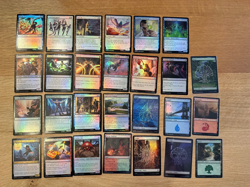 Magic the Gathering Marvel's Spider-Man 27 FOIL CARD LOT No Duplicates MTG SPM - Image 1