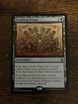 Doubling Season Foundations NM/M Regular MTG FDN 216 - Image 1