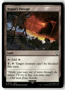 Rogue's Passage U 415 Non-Foil NM MTG Commander: FINAL FANTASY Magic - Image 1