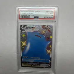 2021 POKEMON SWORD & SHIELD SHINING FATES #SV119 FULL ART/DITTO VMAX PSA 10 - Image 1