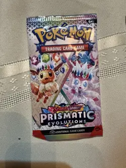 Pokemon Prismatic Evolutions Booster Pack - 10 Cards/Pack - Random Art - SEALED - Image 1