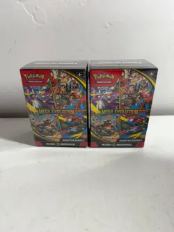 Lot of 2 ! Pokemon MEGA EVOLUTION Booster Bundles Pokemon Sealed - Image 1