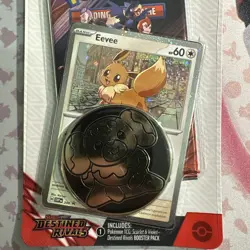 Pokemon Destined Rivals Blister Pack | Eevee Promo | BRAND NEW - Image 3