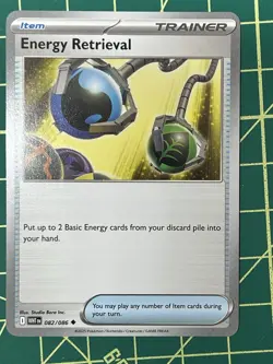 Energy Retrieval - 082/086 White Flare Pokemon TCG - Image 1