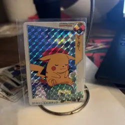 Ash Ketchum Pikachu Pokemon Carddass Anime Collection No.37 Bandai Japan JP F/S - Image 1