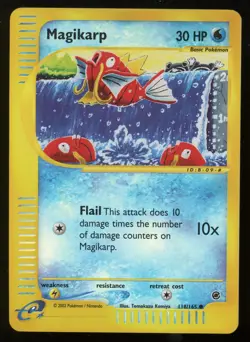 Pokemon 2002 Expedition - Magikarp - Reverse Holo - 118 - Image 1