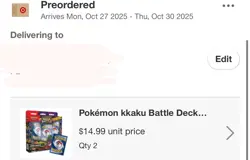 Presale - ENGLISH Pokemon TCG Battle Deck Mega Gengar EX - Image 2