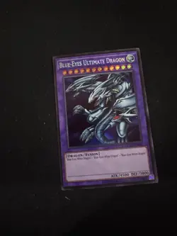 🔥 Yugioh Blue-Eyes Ultimate Dragon LCKC-EN057 SECRET RARE NEAR MINT KAIBA - Image 2