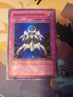 Yugioh Interdimensional Matter Transporter DR1-EN214 Ultra Rare - Image 1