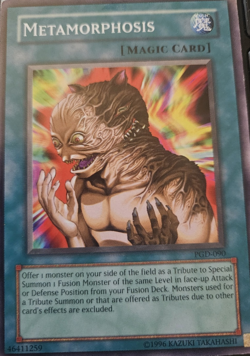 Metamorphosis Common PGD-090 Yugioh TCG Card - Image 1