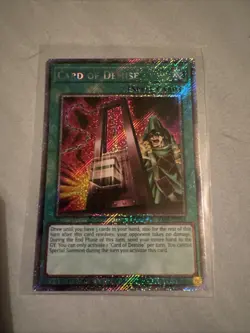 Card of Demise (Platinum Secret Rare) - 1st Edition RA03 NM YuGiOh - Image 1