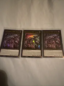 Yugioh! 3x Super Starslayer TY-PHON - Sky Crisis RA04-EN072 Super Rare 1st Ed NM - Image 1