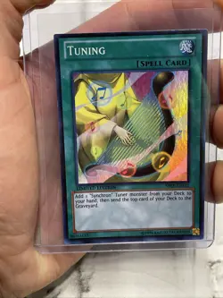 Yugioh Tuning SHSP-ENSE2 Super Rare Limited Edition LP/NM Spell Card Yugioh! - Image 1