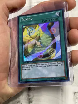 Yugioh Tuning SHSP-ENSE2 Super Rare Limited Edition LP/NM Spell Card Yugioh! - Image 2