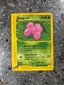 Pokemon TCG Cards Exeggcute 76/147 Aquapolis NM - Image 1