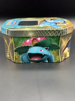 Pokemon TCG Blastoise EX Empty Tin Collectible No Cards - Image 2