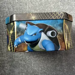 Pokemon TCG Blastoise EX Empty Tin Collectible No Cards - Image 4