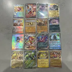 Harlequin 163/086 Ultra Rare White Flare Pokemon 16 Cards Lot EX Vstar Pokeball - Image 2