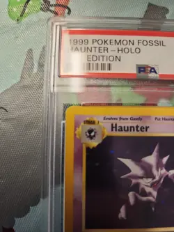 Pokemon Haunter Fossil 1st Edition Holo PSA 10 GEM MINT #6/62 1999 Card WOTC - Image 2