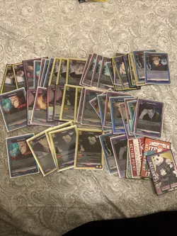 Union Arena TCG Jujutsu Kaisen Card Bulk Lot (English) Holo & Non Holo Actions - Image 1