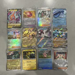 Slowking 019/131 Pokeball Holo Prismatic Evolutions Pokemon 12 Cards Lot EX V - Image 1