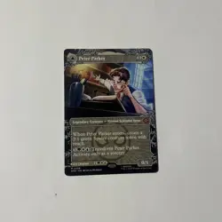 MTG -Peter Parker (0208) (Borderless) Marvel's Spider-Man - Regular - NM - Image 2