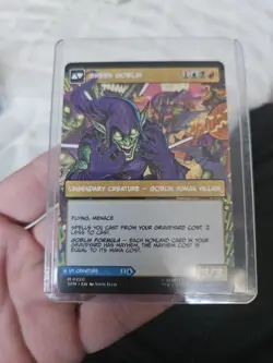 MTG SPM Norman Osborn BORDERLESS Spiderman PACK FRESH Magic the Gathering 220 - Image 3