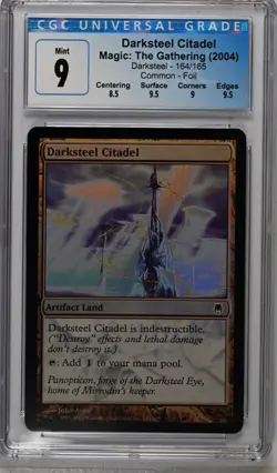 DARKSTEEL CITADEL Darksteel Foil C CGC 9 MTG [Nostalgium] - Image 1