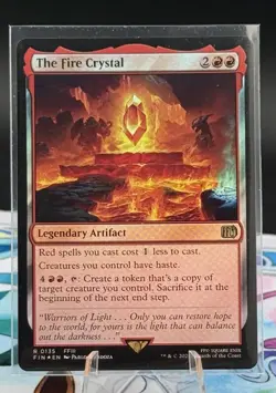 The Fire Crystal - R 0135 - Final Fantasy - MTG - NM/M - Image 1