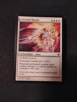 Celestial Mantle Zendikar Regular Lightly Played Non Foil - Image 1
