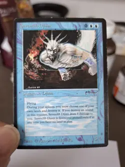 MTG - Serendib Djinn - Arabian Nights (R) - Image 3