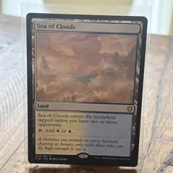 MTG Sea of Clouds Commander Legends: Battle for Baldur's Gate 360 CLB NM MTG - Image 1