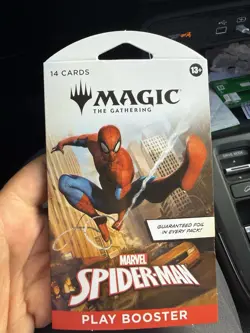 Magic The Gathering Spider-Man Play Booster 2 Packs New Sealed - Image 1