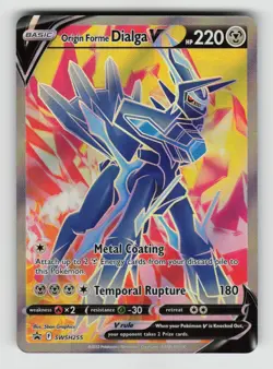 Pokemon - Origin Forme Dialga V - SWSH255 SWSH: Sword & Shield Promo Cards - NM - Image 1