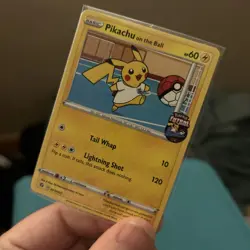 Pikachu On The Ball Pokemon TCG Pokemon Futsal 001/005 SEALED - Image 3
