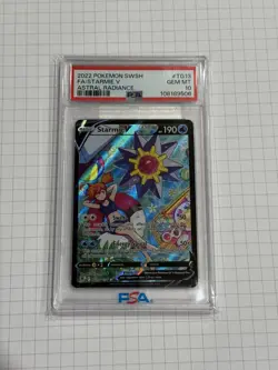 Pokemon PSA 10 Starmie V TG13/TG30 Swsh10: Astral Radiance Trainer Gallery Holo - Image 1