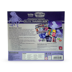 Pokemon Center Chilling Reign Elite Trainer Box Set Of 2 *Error Box* w/cases 820650809712 - Image 4