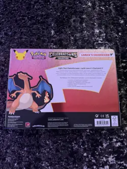 Pokemon: Celebrations 25th Anniversay Lance's Charizard V Collection (SEALED) 820650809392 - Image 2