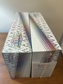 2X Pokemon Prismatic Evolutions Super Premium Collection Sealed Scarlet & Violet - Image 3
