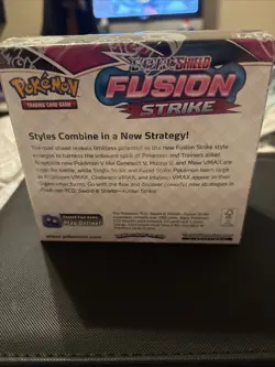 Pokemon TCG Fusion Strike Booster Box - Sword & Shield - Factory Sealed - Image 3