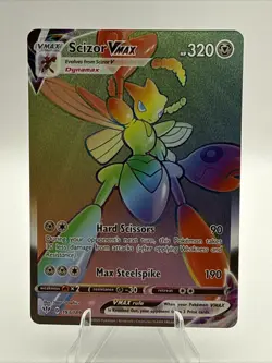 Pokemon TCG Scizor VMAX (Secret) 193/189 Darkness Ablaze Holo - Image 1