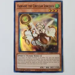 Fairyant the Circular Sorcerer - PHHY-EN025 - NM - Super Rare - 1st ed - Yugioh - Image 1