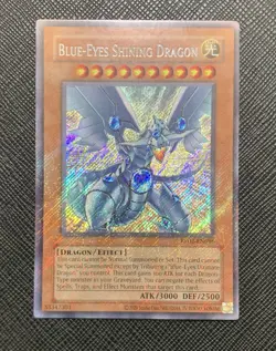 Blue Eyes Shining Dragon RP02-EN096 Retro Pack 2 2020 Date Reprint Unlimited LP - Image 1