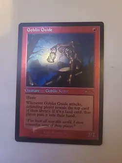 MTG Goblin Guide 4/5 Promo FOIL NM 2021 Promo Magic Card - Image 1