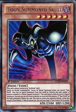 Toon Summoned Skull - LCJW-EN237 - Rare - 1st Edition Yugioh TCG Card - Image 1