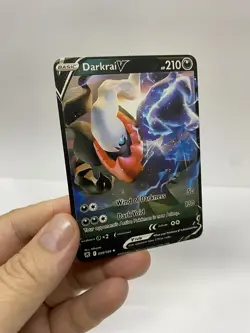 Darkrai V Gold Metal Pokemon Card-Collectible Gift Display！Christmas NICE - Image 2