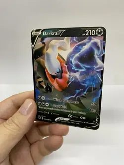 Darkrai V Gold Metal Pokemon Card-Collectible Gift Display！Christmas NICE - Image 4